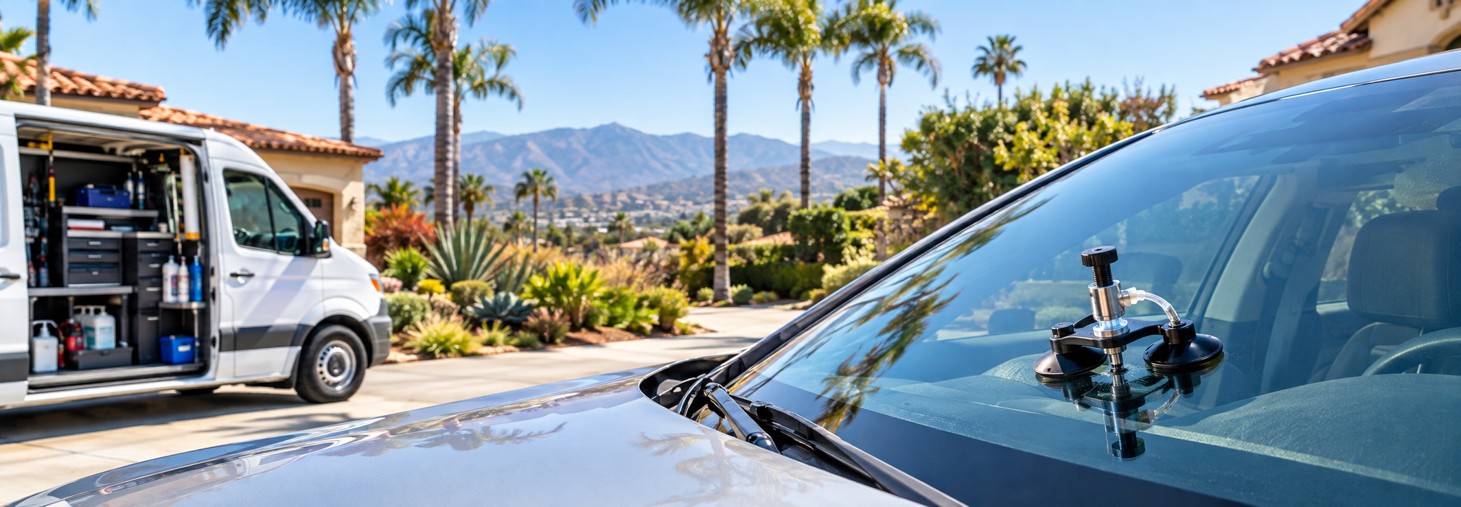 Mobile Windshield Repair in Irvine: What to Expect
